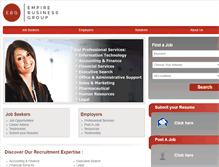 Tablet Screenshot of empirebusinessgroup.net